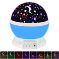 thumbnail image 3 of Starry Sky Night Light Projector with Battery Powered USB Charged Night Light Projector for Children‘s Room Weddings Birthdays Parties Decoration ( Blue), 3 of 6