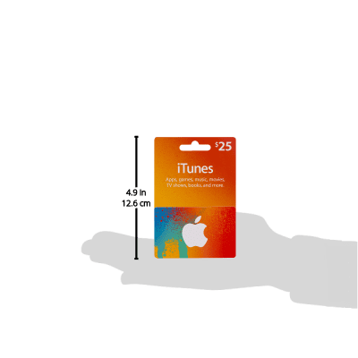 $25 iTunes Gift Card