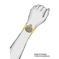 thumbnail image 4 of Invicta Women's 16780 Subaqua Mechanical Silver Skeleton Dial Yellow and White Silicone Strap Dive Watch, 4 of 4