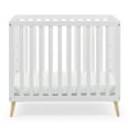 Delta Children Essex Convertible Mini Baby Crib with 2.75Inch Mattress