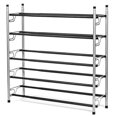 thumbnail image 1 of Portaequipajes Plegable, Soporte de Maleta de Metal para Habitación de Invitados, Resistente para Dormitorios, Hoteles, Viajes / Soporta hasta 50-100 lb / Paquete de 2, 1 of 1