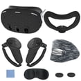 thumbnail image 1 of 7-in-1 VR Accessories Set for Meta Quest 3 – Silicone Front Shell Cover, Controller Grip Covers, Anti-Scratch Face Cover, Lens Protector Cover & More, 1 of 7