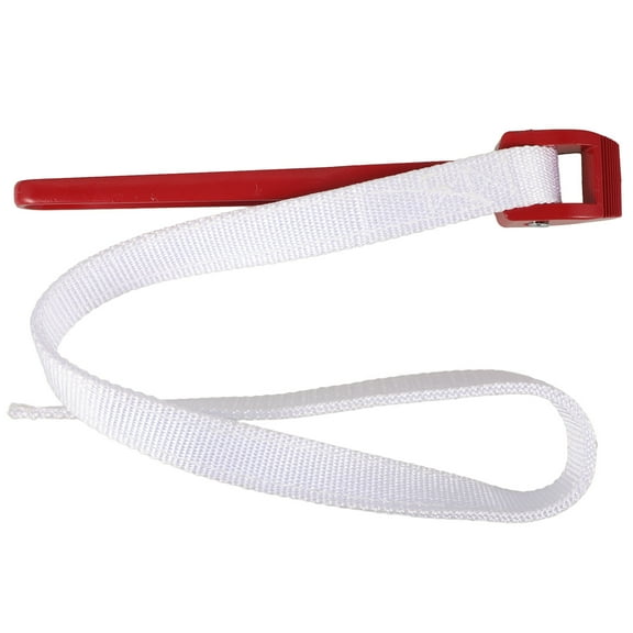 FRCOLOR Adjustable Strap Wrench Universal Plumbing Oil Filter Wrench For Shower Heads