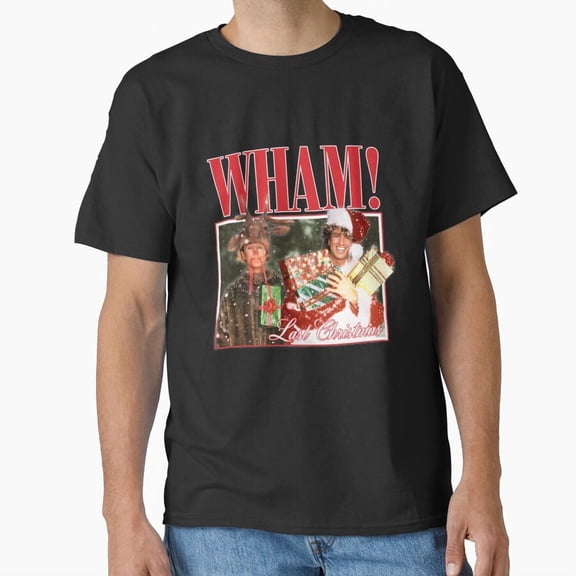 Last Christmas Wham 80s Holiday Music Fan Gift Graphic H19162 T-Shirt, for Men and Women, Up to Size 5XL