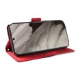 thumbnail image 2 of Allytechgroup Flip Cover Case for Google Pixel 8A, Premium PU Leather Stand Cards Holder Hand Wrist RFID Blocking Bumper Shockproof Phone Case for Google Pixel 8A, Red, 2 of 6