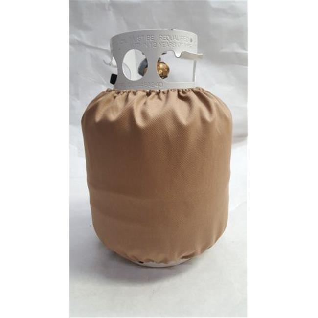 12 oz Denim Propane Tank Topper Khaki