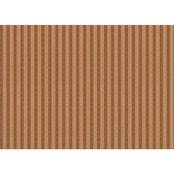 Ahgly Company Machine Washable Indoor Rectangle Transitional Orange Area Rugs, 7' x 10'