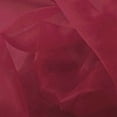 thumbnail image 3 of Sheer valance voile Burgundy solid color light filtering rod pocket window curtain 55" wide X 18" length for bedroom window kitchen décor S18, 3 of 3
