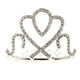 thumbnail image 1 of 1 Pieza Tiara Mini Princesa de Cristal para Damas de Honores para Casamiento Prom Plata, 1 of 9