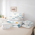 thumbnail image 6 of Catabedysis Minimal Camping 7-Piece Twin Bedding,Mountain Tent Pattern Bedding Comforter Set For Boys,Multicolor,Polkadot Reversible, 6 of 7