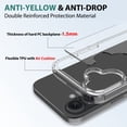 thumbnail image 5 of for iPhone 16 Case, Luxury Clear Ultra Slim Anti-Scratch Shockproof Non-Yellowing Acrylic Hard Back Protective Lightiweght Phone Case Cover Fit for iPhone 16 - Clear, 5 of 6