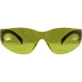 thumbnail image 2 of Global Vision Rider Safety Motorcycle Riding Sunglasses Black Frame Yellow Lens Z87.1, 2 of 5