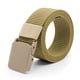 thumbnail image 1 of Cinturón de lona para hombre, cinturón de mujer con control de seguridad sin metal, hebilla de entrenamiento militar, pantalones vaqueros casuales, hebilla automática para exteriores, 1 of 5