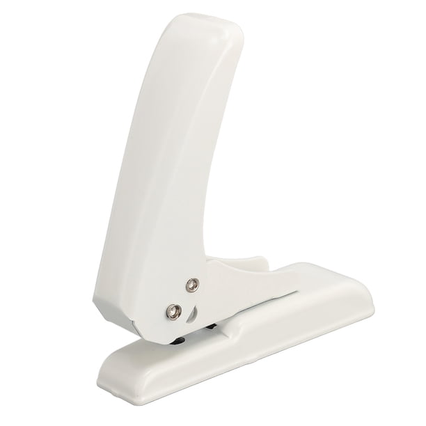 Perforadora, Herramienta De Perforación De Papel Con Orificio Redondo De Un Orificio De 5,5 Mm, Capacidad De 40 Hojas Con Caja De Restos De Papel, Mini Perforadora Portátil,