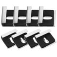 thumbnail image 4 of LABSERRON 8pcs Heavy Duty Mirror Clips Glass Holder For Thick Mirrors Secure Support For Bathroom Living And Garage, 4 of 8
