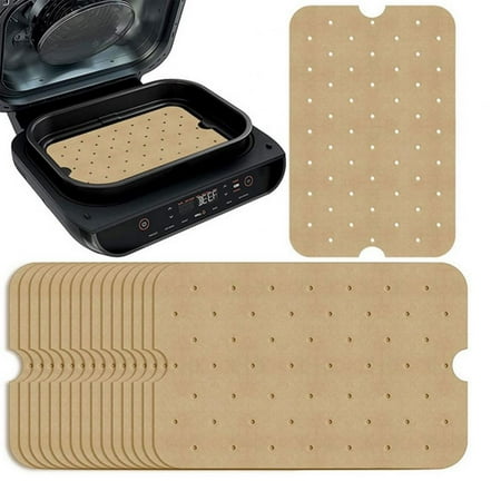

Xmarks 100 Piece Air Fryer Accessories for Foodi Dual Air Fryer Parchment Paper Liners Non-stick Disposable Rectangle Baking Paper