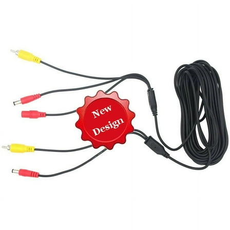 Zyutaosan Camera W/ Detection Wire,7M Car Rca Video Extension Cable For Auto Backup