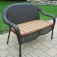 thumbnail image 3 of Oakland Living Elite All-Weather Wicker Loveseat, 3 of 3