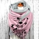 thumbnail image 1 of Women Botanical Print Cotton Winter Warm Button Up Scarf Warm Pashmina Shawls Wrap Cashmere Warm Foulard Christmas Gift шарф Y2k, 1 of 4