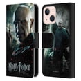 thumbnail image 1 of Head Case Designs Officially Licensed Harry Potter Deathly Hallows VIII Voldemort Leather Book Wallet Case Cover Compatible with Apple iPhone 13 Mini, 1 of 6