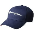 thumbnail image 2 of Champion Men's Life Script Logo Classic Twill Hat Cap Red OS, 2 of 2