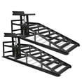 thumbnail image 3 of 2Pcs Car Ramps Steel Hydraulic High Lift Service Vehicle Ramps 5T Portable Lift Service Ramps for DIY Auto Beauty Repair, 3 of 7