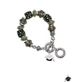 thumbnail image 1 of Silvertone 3-D Graduation Hat with 2019 Fall Crystal Bead Charm Bracelet, 1 of 1