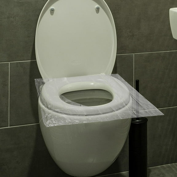 ROSENICE Portable Toilet Liners 50Pcs For In Airplane And Hotel