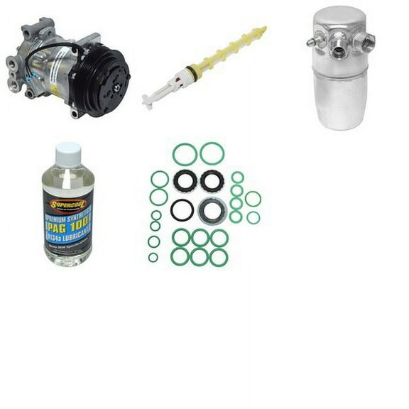A/C Compressor and Component Kit -- Compressor Replacement Kit Fits select: 1996-1999 CHEVROLET SUBURBAN, 1996-1998 CHEVROLET TAHOE