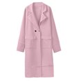 thumbnail image 4 of Vedolay Blazer jacket Womens Casual Long Sleeve Open Front Work Office Fashion Blazer Jackets,Hot Pink L, 4 of 5