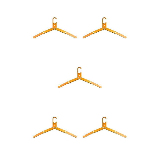 Percha para ropa Naiovety Antideslizante Plegable 3 pliegues