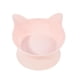 thumbnail image 2 of Comedero y bebedero elevado de gran capacidad para gatos | Plato de plástico para mascotas de 250 ml con diseño ancho y poco profundo | Soporte para el cuello para una mejor digestión y alivio del, 2 of 8