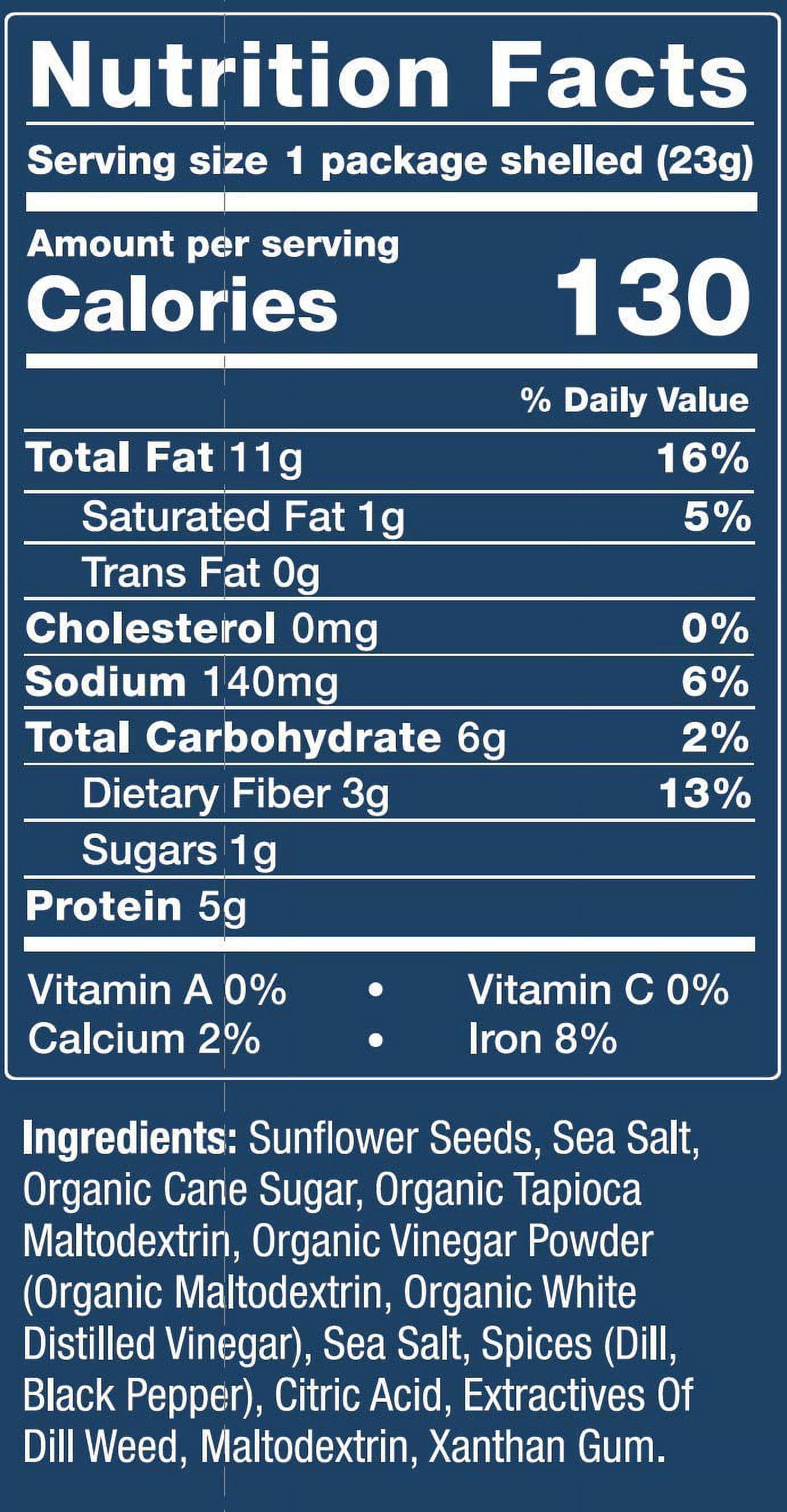 Chinook Seedery Roasted Sunflower Seeds - Jumbo Seeds Keto Snacks - Best For Snack Packs - Gluten Free, Non GMO Snack Food Gifts - 1.5 ounce (Pack of 36) - Dill Pickle Flavor