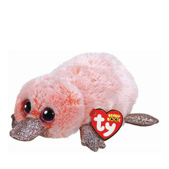 Ty - Beanie boos - Wilma the pink platypus Small (+/- 15 cm /6")