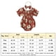 thumbnail image 2 of Disfraz Premium Mamelucos florales para niñas con estampado de margaritas, mameluco de manga corta, ropa de verano a la moda Ygjytge Amarillo T 12/18 M Única para Niña, 2 of 8