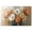 Gallery Wrapped, variant on Frosted Flame Flower I Canvas Glam Floral Art by Art Remedy, Gallery Wrapped, 24" x 16"