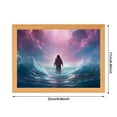 thumbnail image 2 of Boreal Craft Lamp Light The Lamp 4D LED Frame Illuminated Picture Night Light Holy Light With Inspirational Message Frame Picture For Home G Silicone Night Light tooth Vibe for Couples Ceiling, 2 of 3