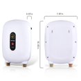 thumbnail image 3 of 3000w Mini Water Heater 220v Electric Tankless Instant Hot Water Heater Thermostatic Washing Heating System For Home Kitchen Bathroom, 3 of 5