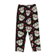 thumbnail image 4 of Goofa PUG Printed Soft Pajama Pants for Women, Wide Leg Comfy Casual Lounge Yoga Pants-Medium, 4 of 9