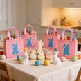 thumbnail image 5 of Honmine 12-Piece Easter Gift Bags Set, Rabbit Pattern Holiday Decorative Bags, Available in 6 Colors, Spring Party Favor Bags, 5 of 6