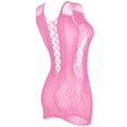 thumbnail image 3 of uublik Women Lingeries Sets Valentine's Day Sleepwear Chemise Dress Lace Nighty Nightgowns Pink Free Size, 3 of 5