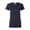 thumbnail image 2 of Gildan - Heavy Cotton Women’s T-Shirt - 5000L - Navy - Size: M, 2 of 3