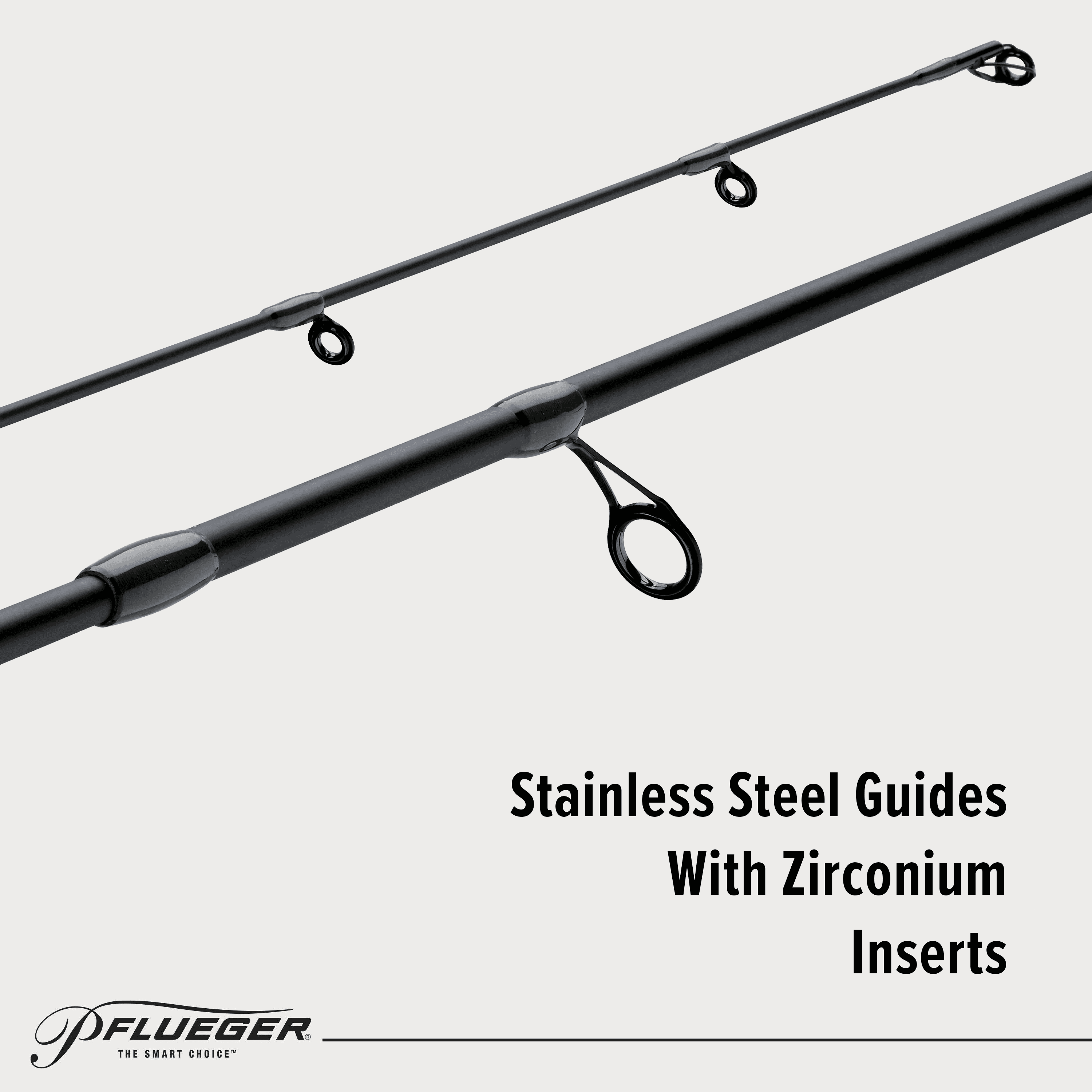 Pflueger President XT Spinning Fishing Rod, 8'6" Medium