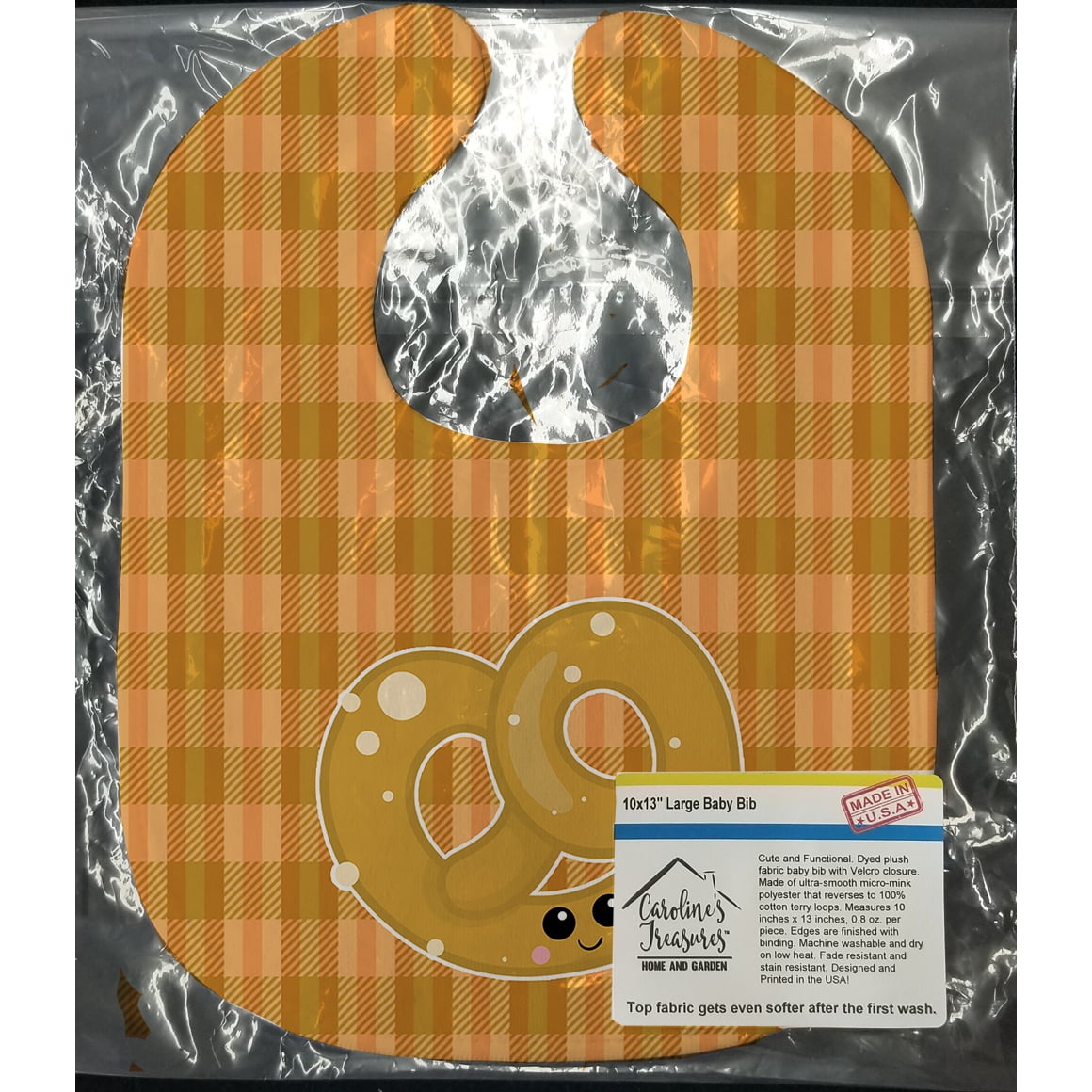 Pretzel Baby Bib