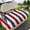 Red, variant on Golf Cart Seat Covers for 2 Seater,Black White Stripe Microfiber Cart Seat Towel Blanket,Modern Abstract Art Moire Striped Absorbent Breathable Non Slip Bench Seats Protector for Golf Course 51"x31"
