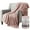 Blush, variant on Brookstone Nap Plush Throw 60x70, Solid, Silver, Adult