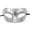 Silver, variant on Classic Masquerade Decor Vintage Venetian Style Adornment Half-Face Hanging Decoration for Halloween Mardi Gras Party Prom and Formal Events