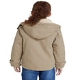 thumbnail image 2 of WenVen Manteau pour Fille Manteau d'Hiver à Capuche Coupe-Vent Isolé Vert 10/12, 2 of 7