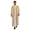 Champagne, variant on Eandarui Men's Gold Trim Embroidered Robe Muslim Prayer Thobe Long Sleeve Pullover Robe Cardigan Champagne 58
