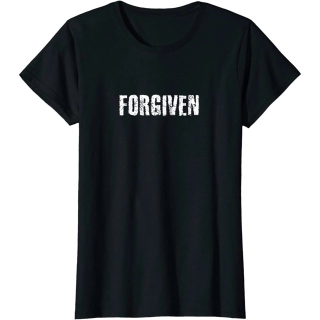 Camiseta de Inspiración Cristiana "Perdonado" para Mujer - Regalo Inspirador